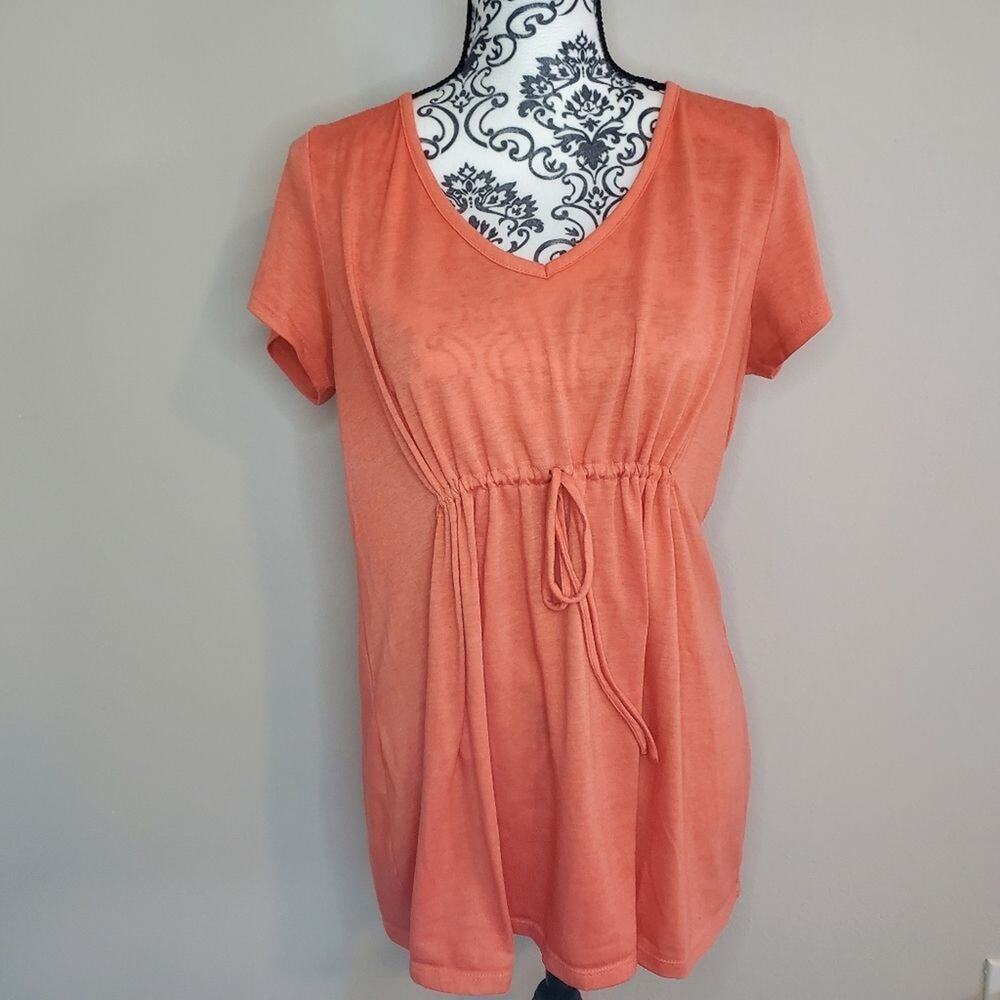 two hearts maternity large womens tee